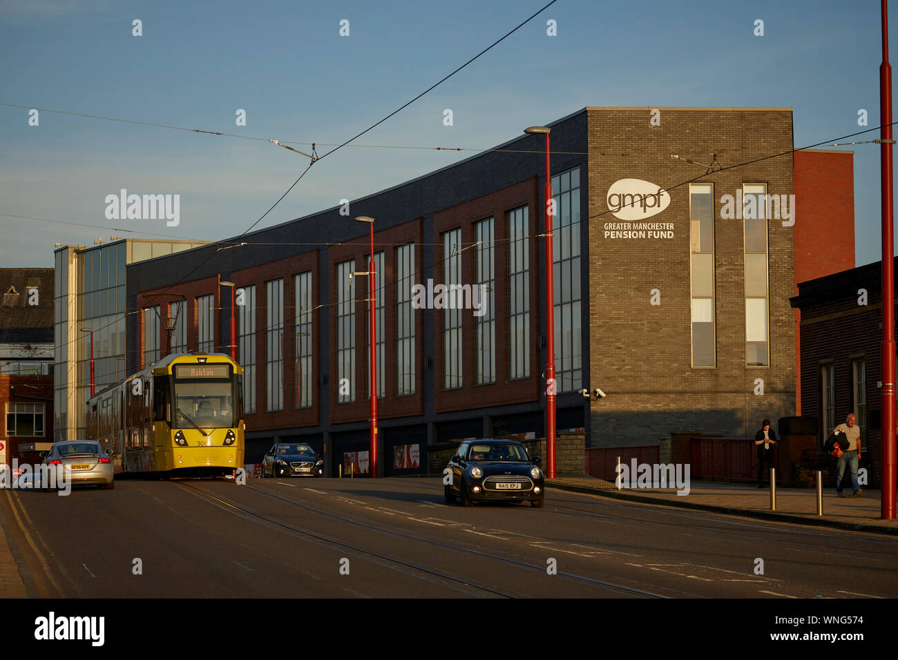 Tameside, GMPF HQ Greater Manchester Pension Fund Guardsman Tony