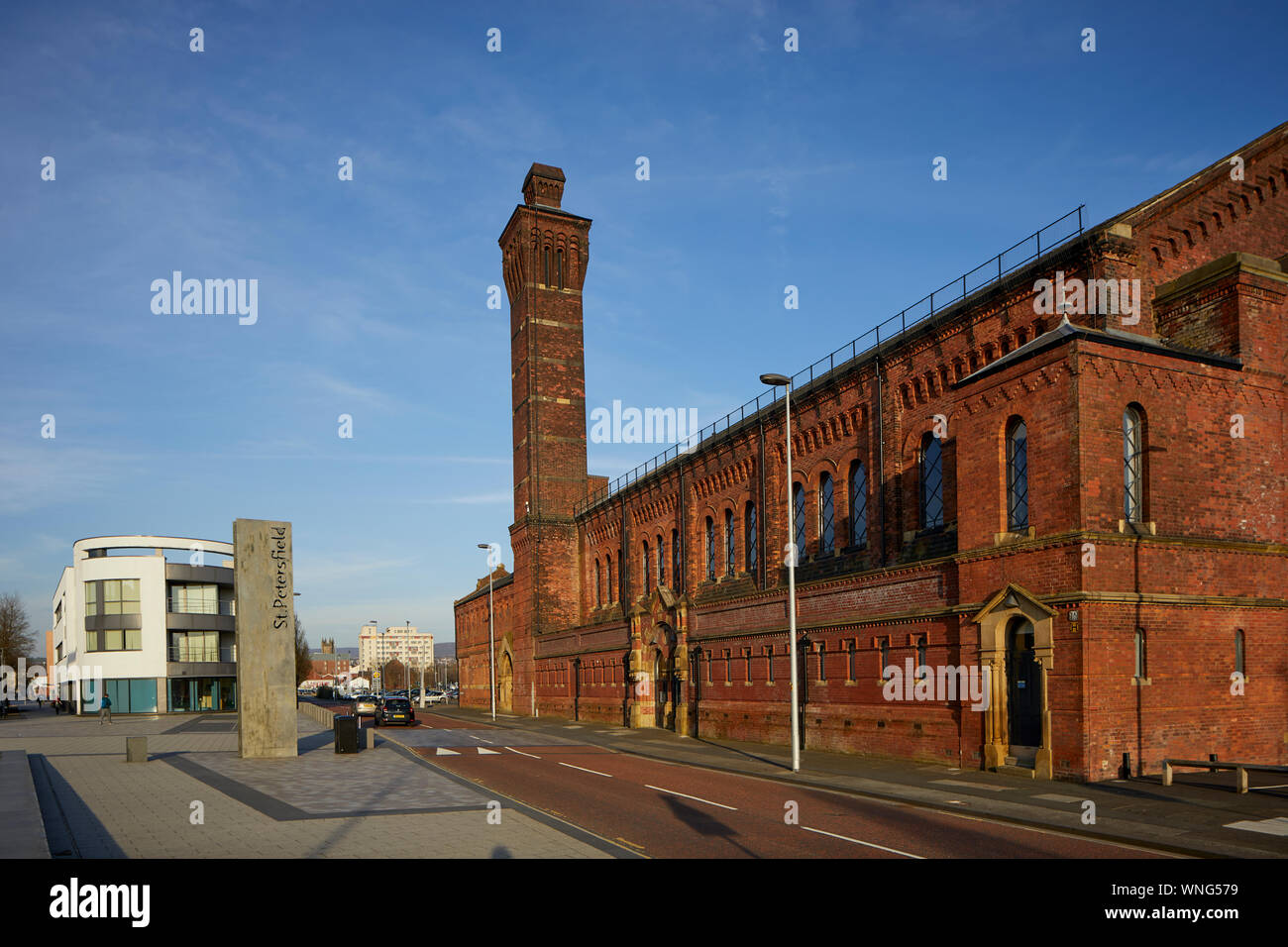 Tameside Ashton Old Baths, AshtonunderLyne business hub Stock Photo