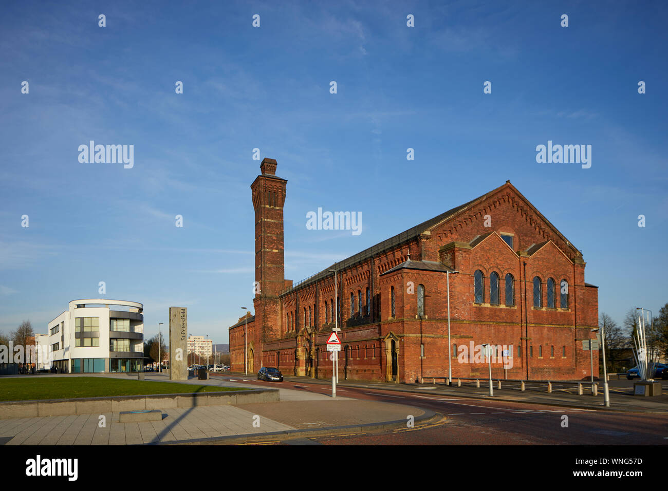 Tameside Ashton Old Baths, AshtonunderLyne business hub Stock Photo