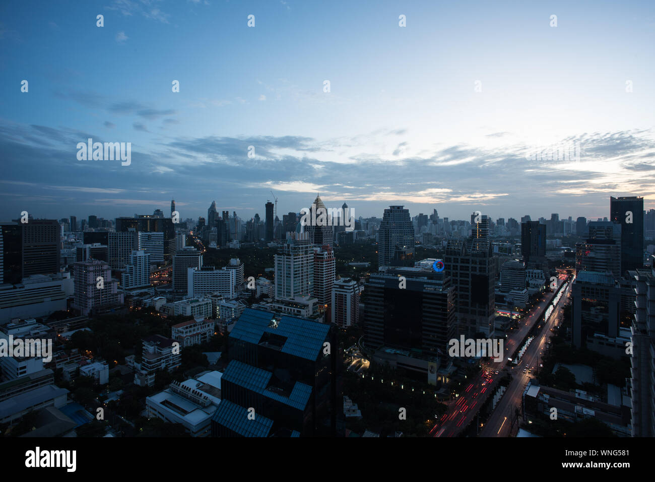 Bangkok Thailand cityscape Stock Photo - Alamy