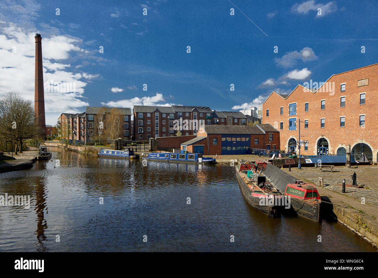 Tameside, Portland Basin Museum restored Warehouse AshtonunderLyne