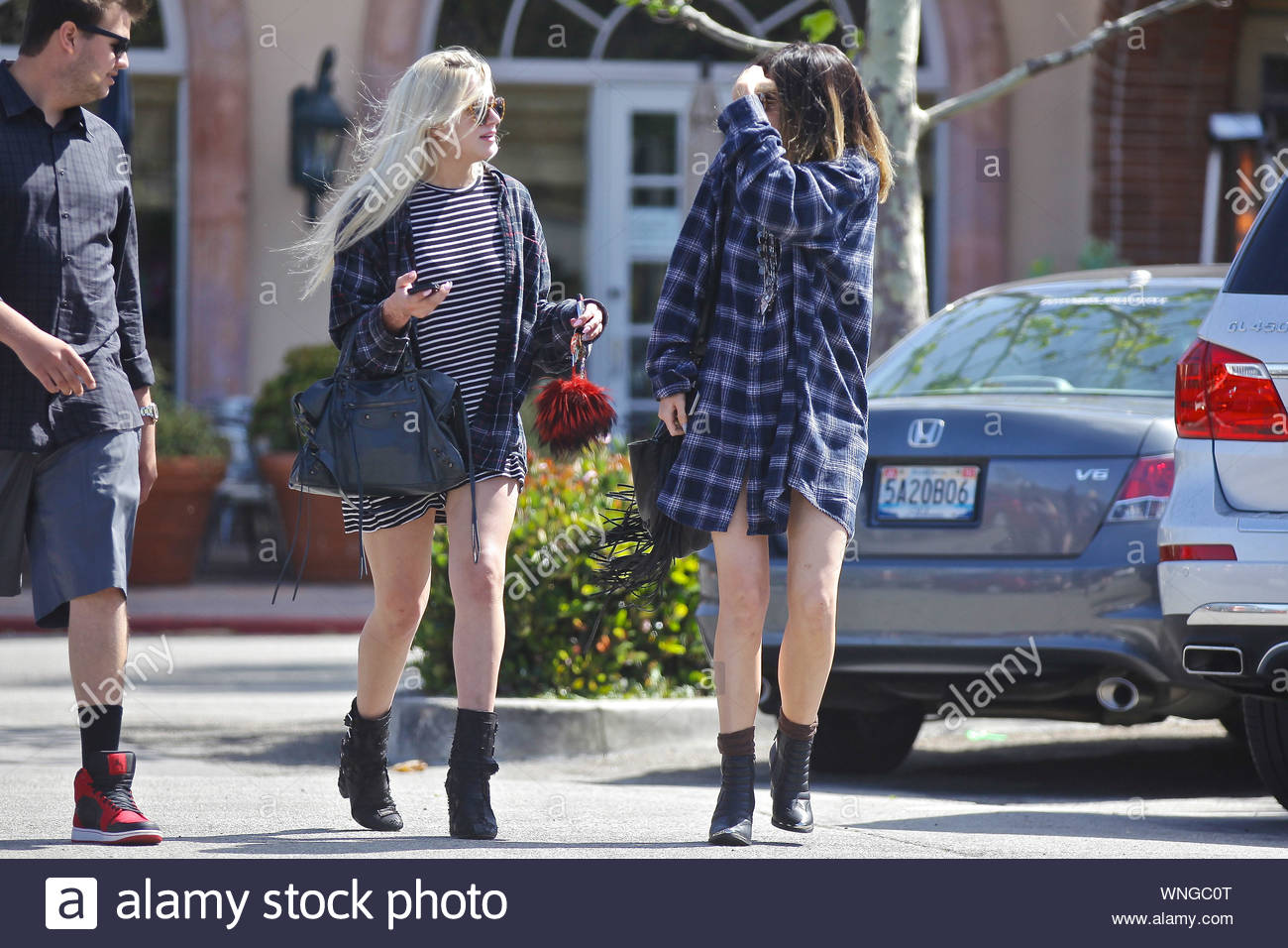 Hailey Baldwin Leather Stock Photos Hailey Baldwin Leather
