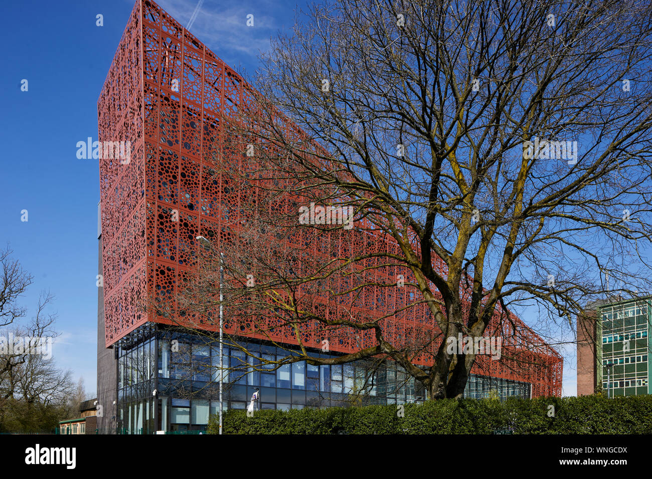 Tameside College Ashton-under-Lyne Advanced Technologies Centre designed by architects, IBI Group Stock Photo