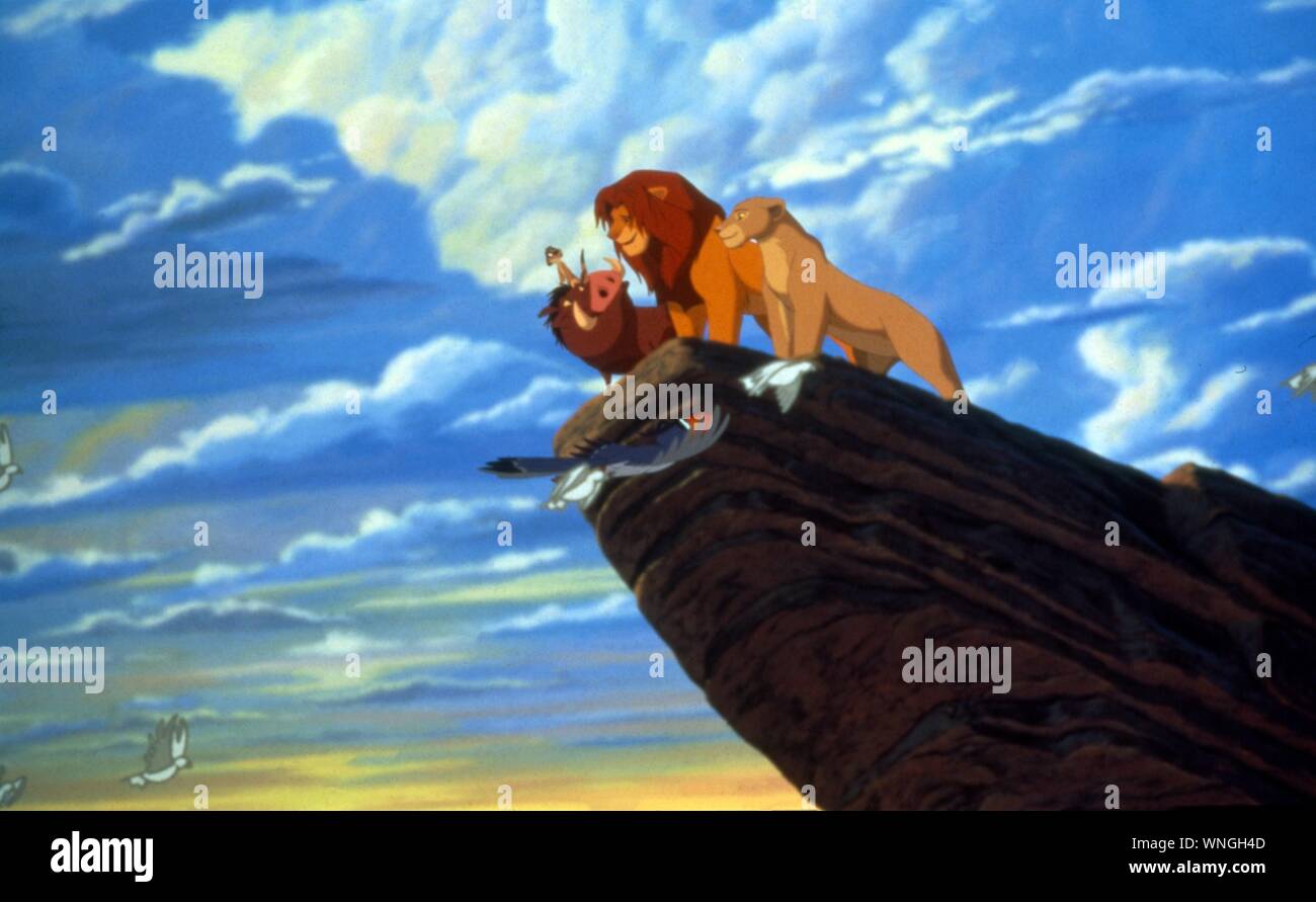 The Lion King  Year : 1994 USA Director : Roger Allers Rob Minkoff Animation Stock Photo