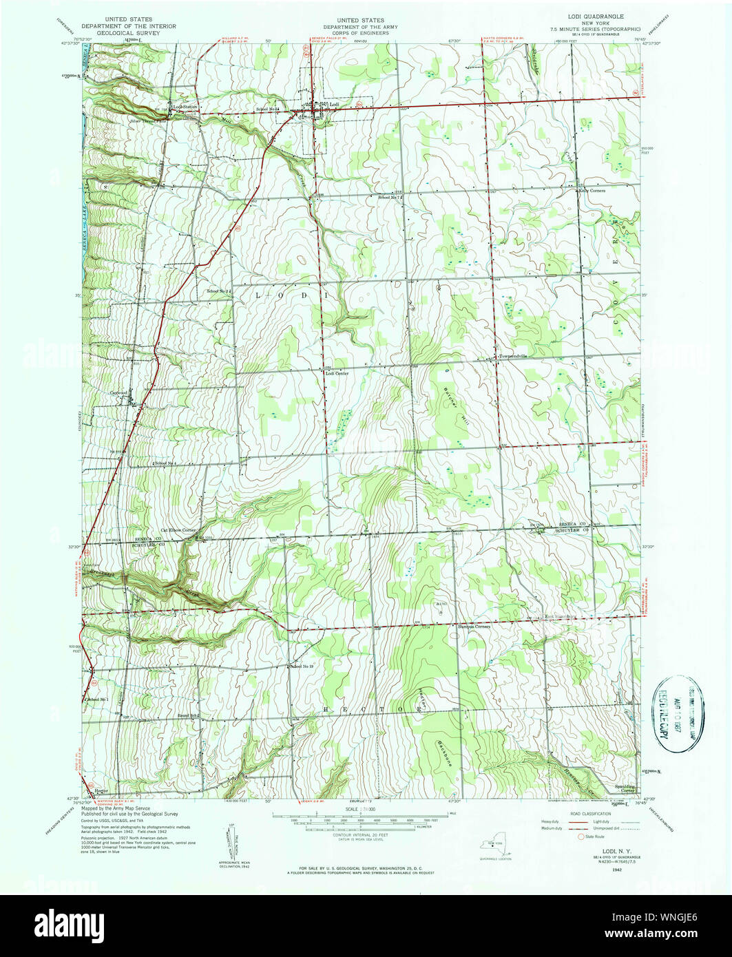 New York NY Lodi 130322 1942 24000 Restoration Stock Photo Alamy