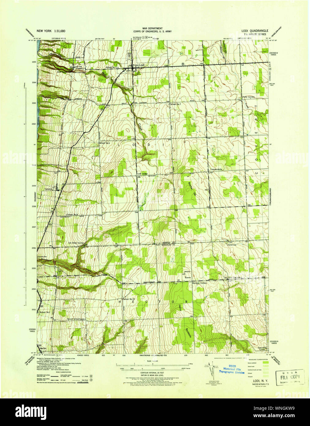 New York NY Lodi 130325 1943 31680 Restoration Stock Photo Alamy