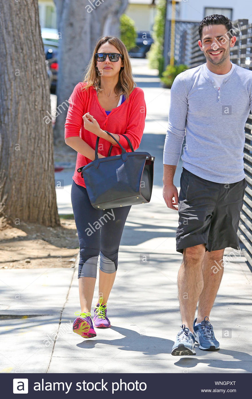 West Hollywood Ca Actress Jessica Alba 33 Today Was Seen
