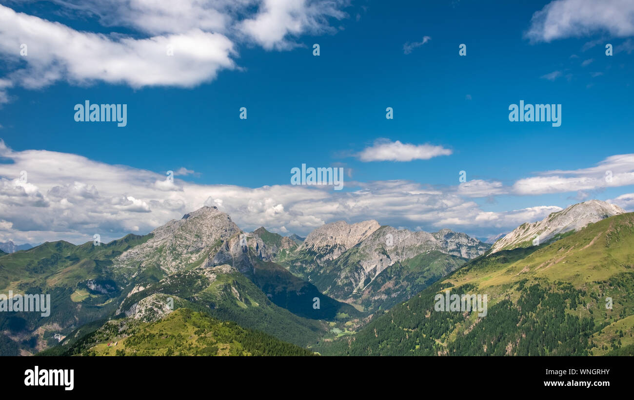 Summer day in the alps of Friuli Venezia-Giulia, Italy Stock Photo - Alamy