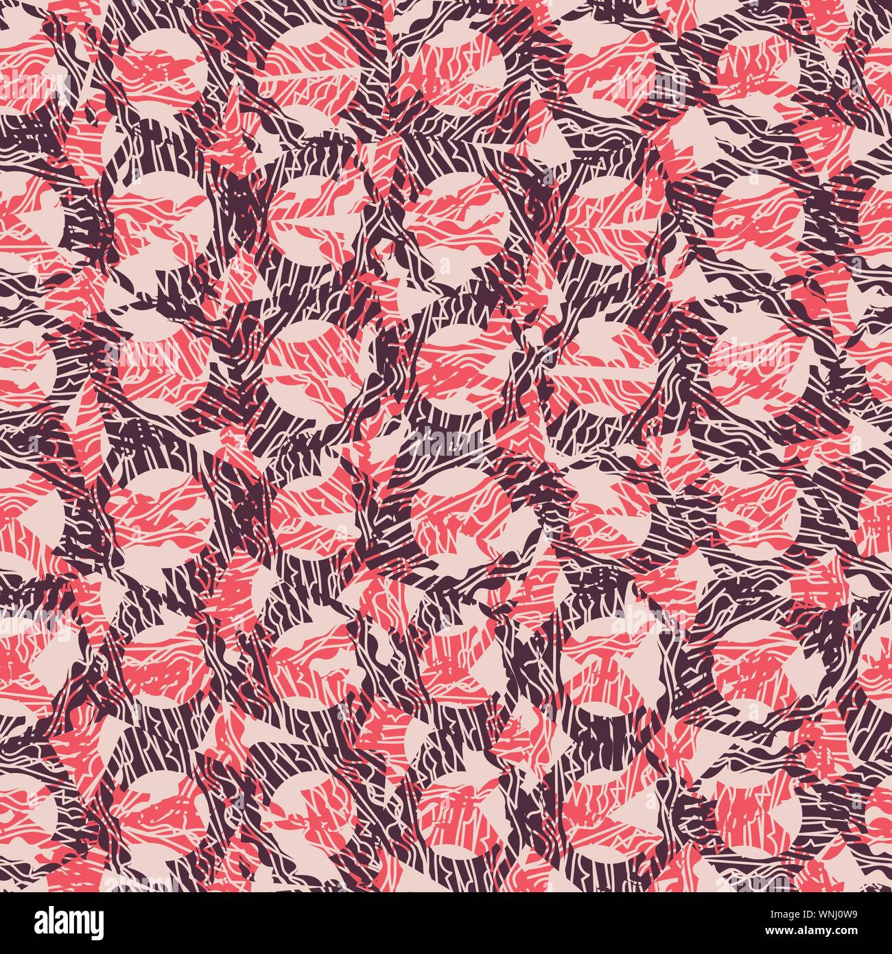 Round Scratch Vector seamless vector abstract textured pattern with round shapes and ...