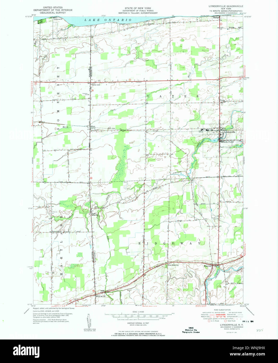 Map of lyndonville hires stock photography and images Alamy