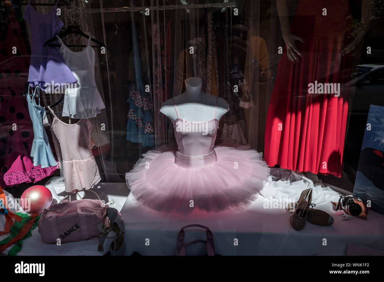 Ballet costume shop Stock Photo Alamy