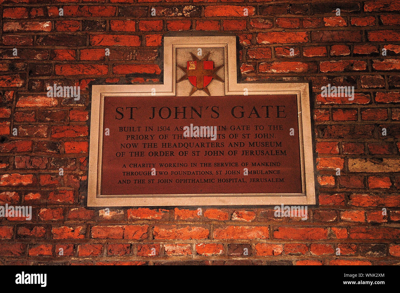 St John's Gate, in Clerkenwell, Middlesex, London, GBLondon, london, uk, geography, travel, Photo Kazimierz Jurewicz Stock Photo