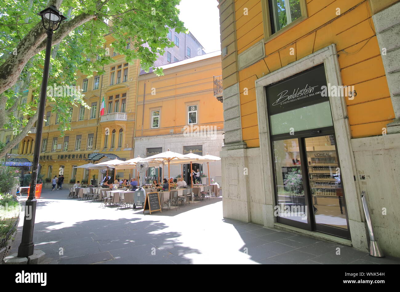 Via Vittora Rome Via vittorio veneto rome hi-res stock photography and images - Alamy
