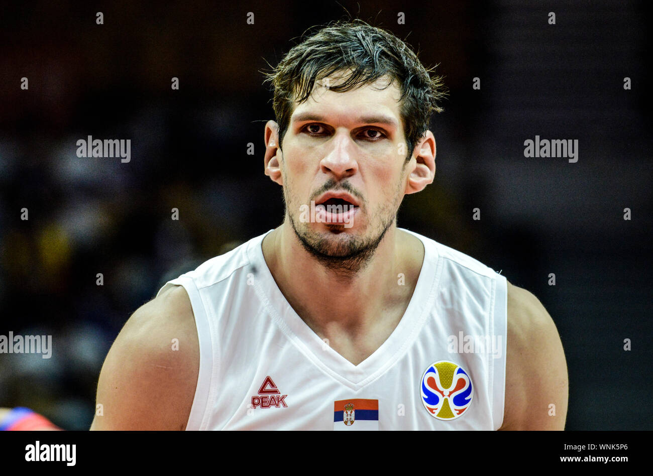 Check out this fan's epic Boban Marjanovic haircut