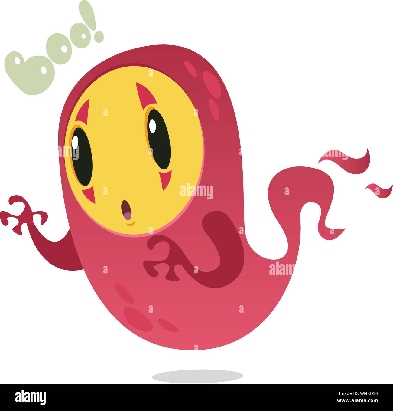 Premium Vector  Cute mascot for octopus shaped flying rocket that