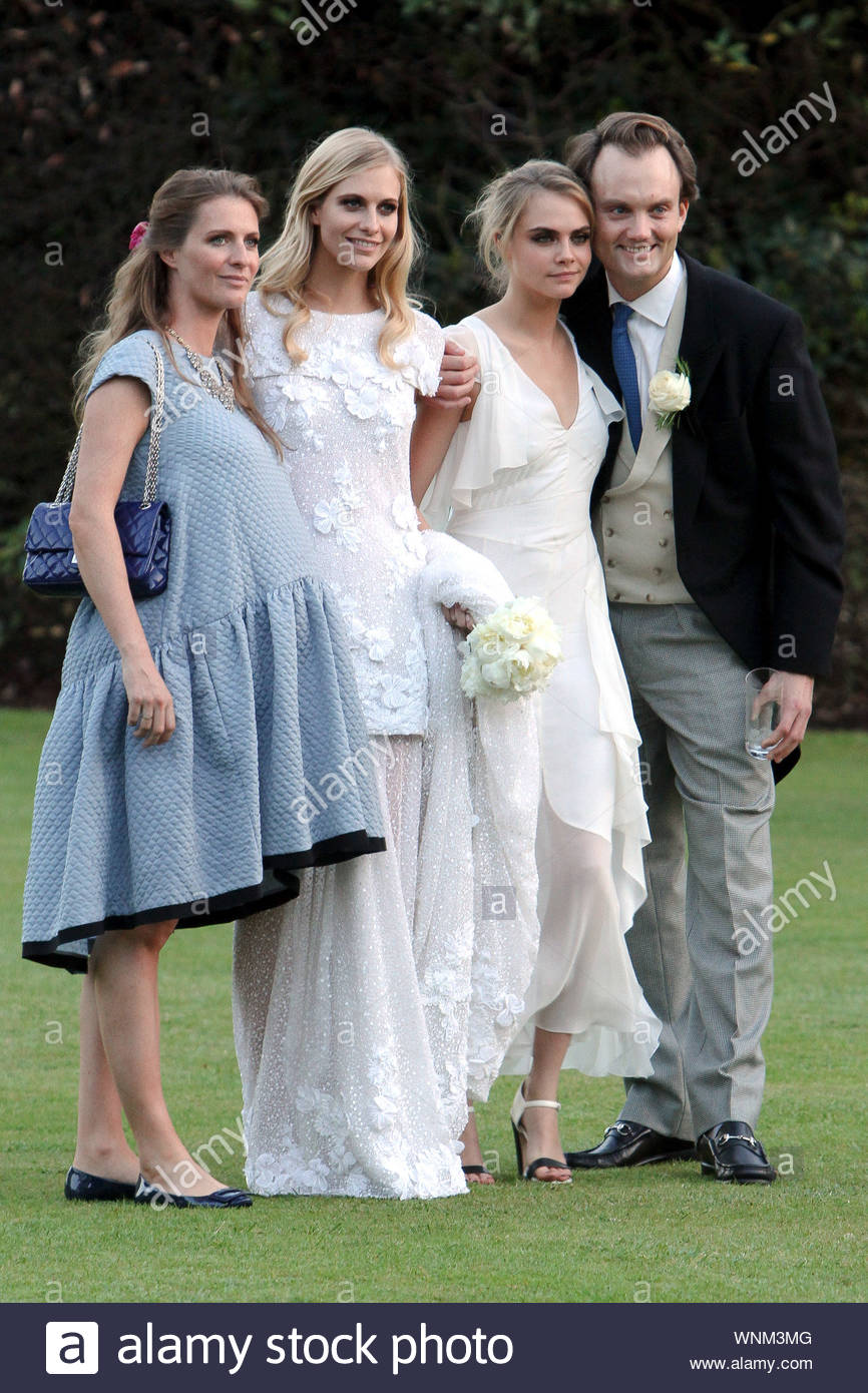 London Uk Poppy Delevingne And New Husband James Cook Enjoy