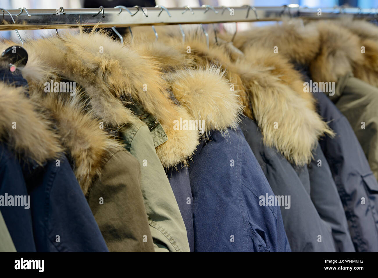 Coats hanging hires stock photography and images Alamy
