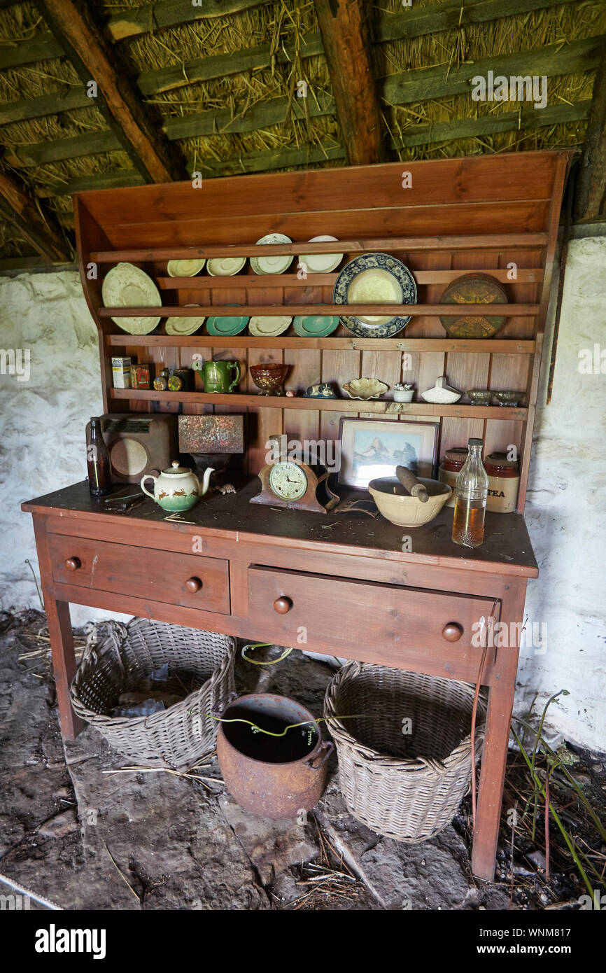 Welsh Dresser On Display In The Sheila S Cottage Museum A