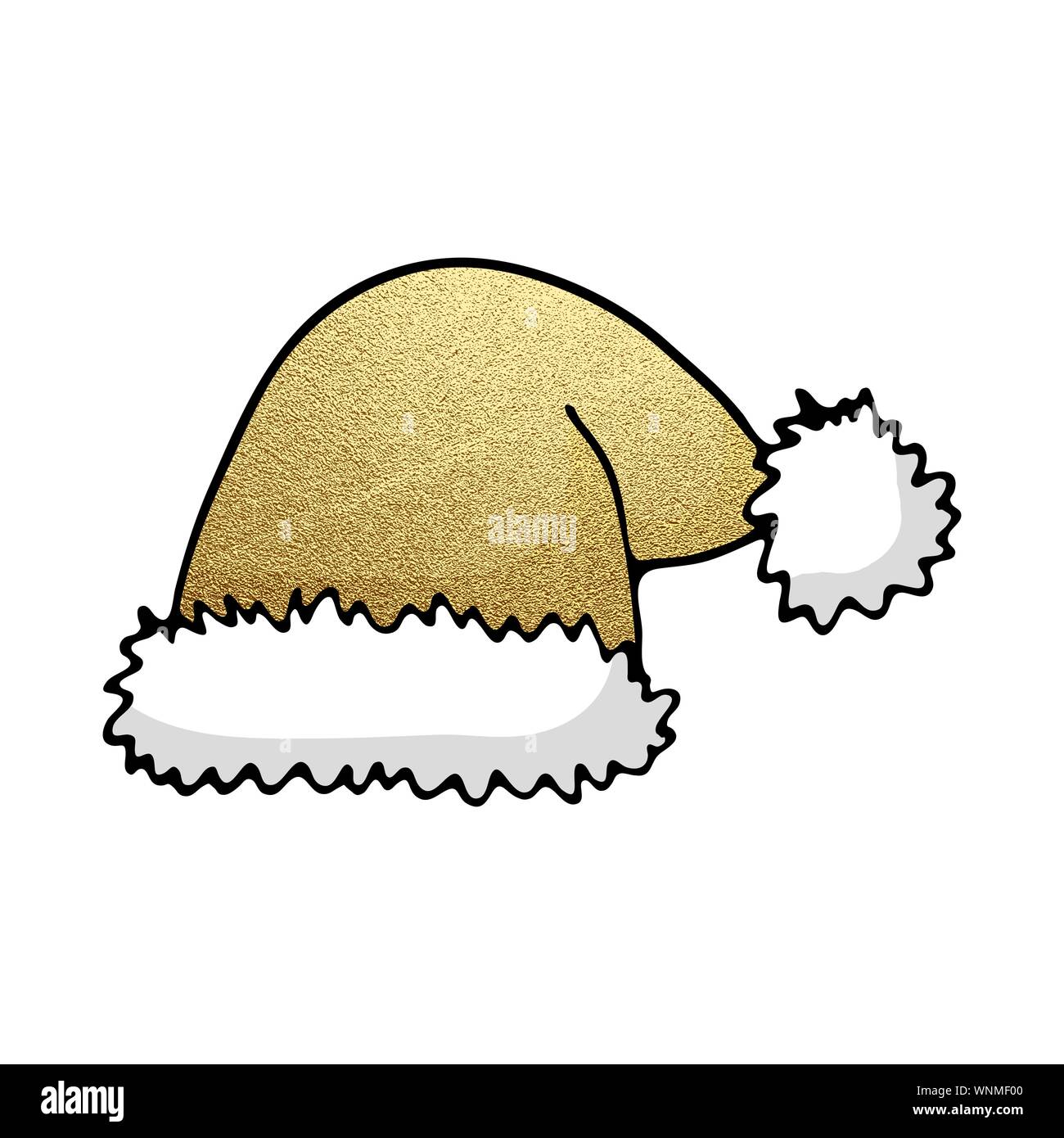 Christmas Color Icon Cute Hand Drawn Clip Art For Winter Holidays