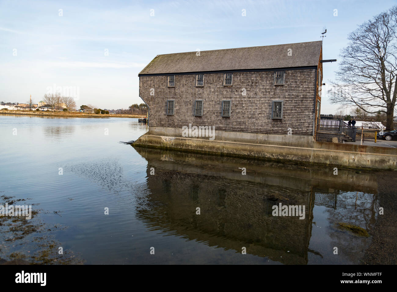 Prescott Park and Sheafe Warehouse, Portsmouth, NH Stock Photo Alamy