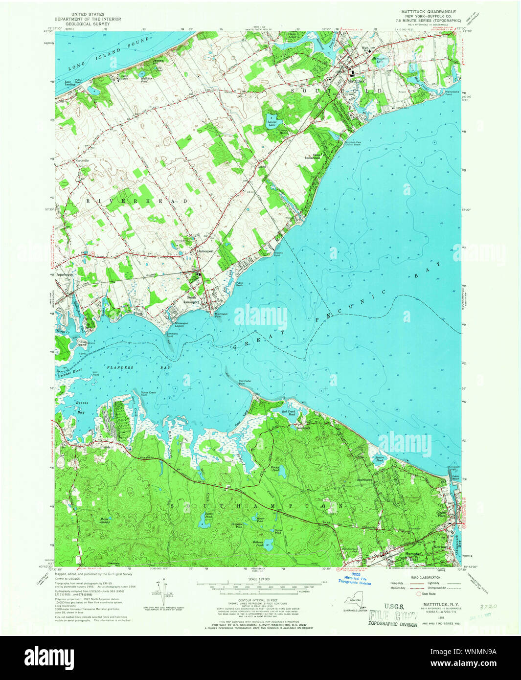 Map of mattituck new york hires stock photography and images Alamy