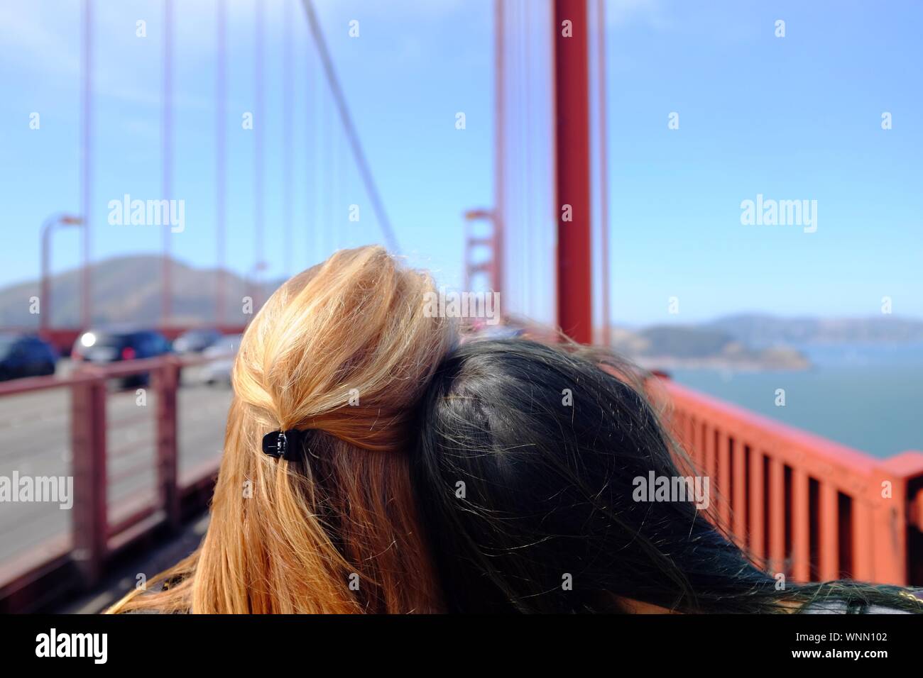Women on the bridge hi-res stock photography and images - Alamy