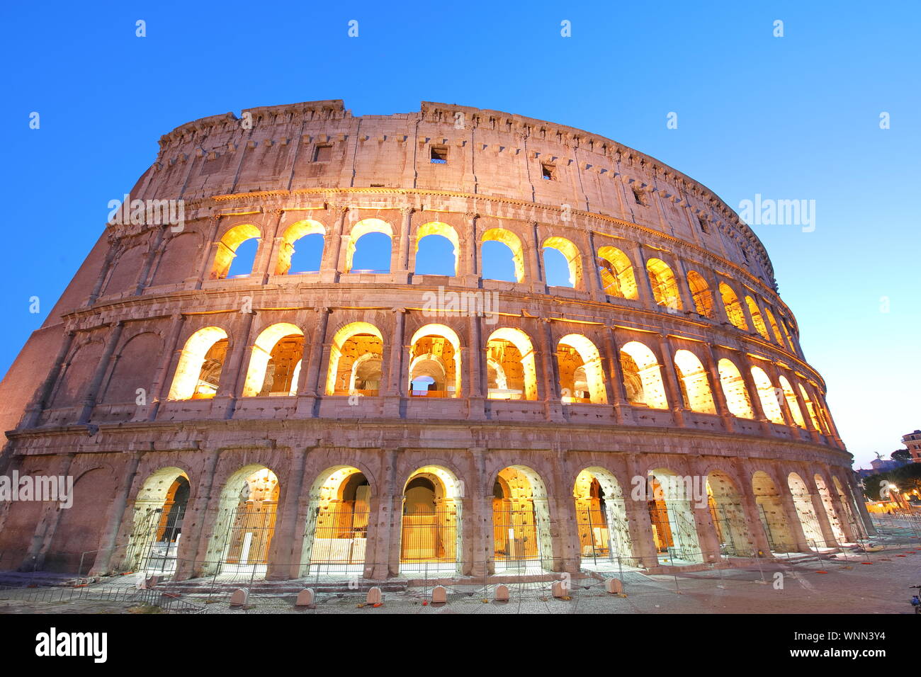 Colessum Building Colosseum historical building Rome Italy Stock Photo - Alamy
