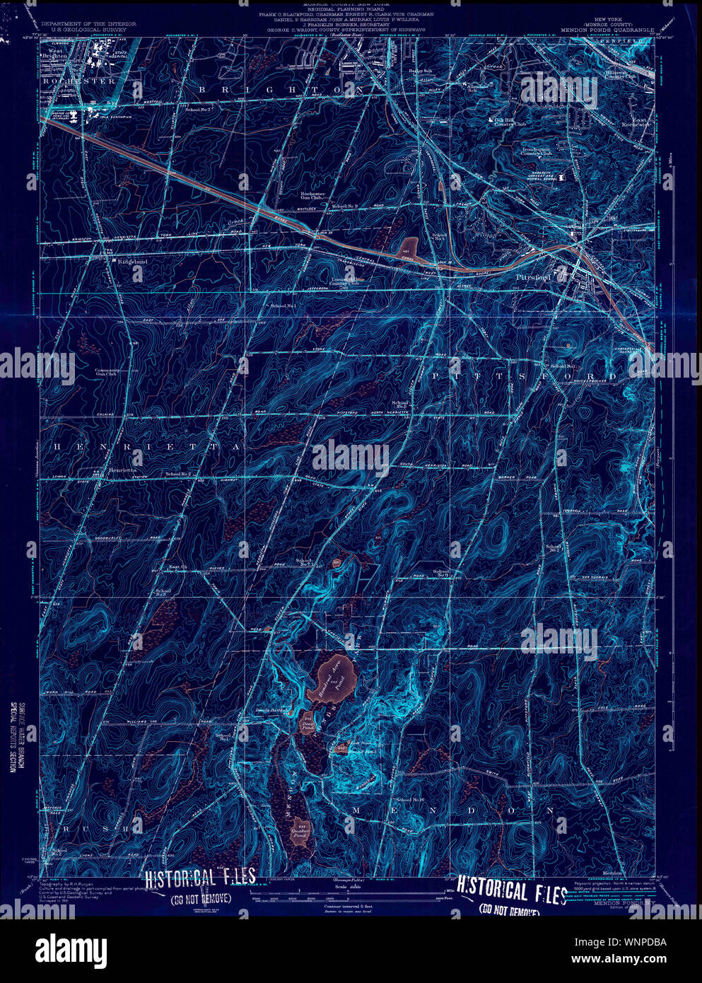 Mendon map hires stock photography and images Alamy