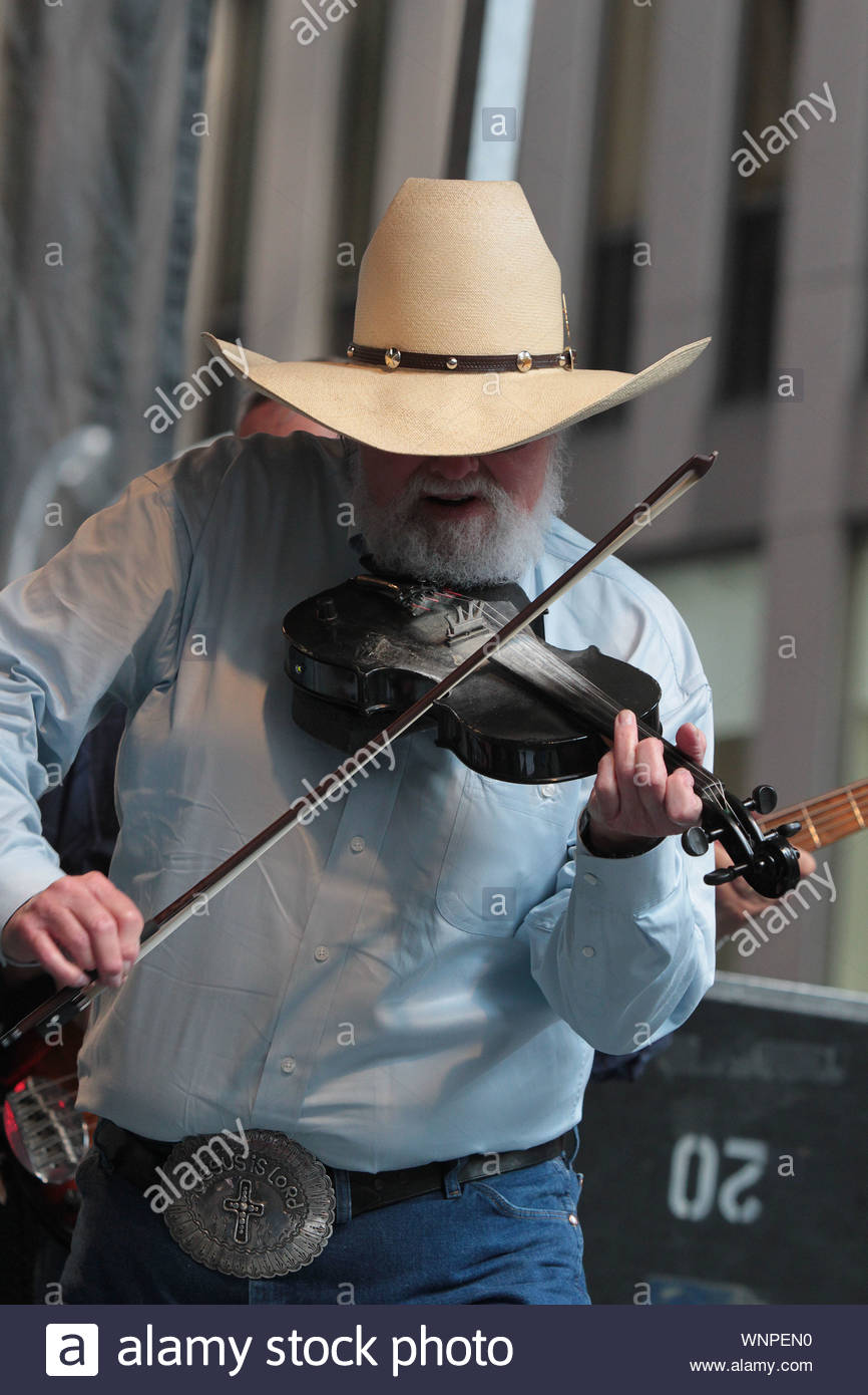 New York City Ny Legendary Musician Charlie Daniels Of The Charlie Daniels Band Performs Live On