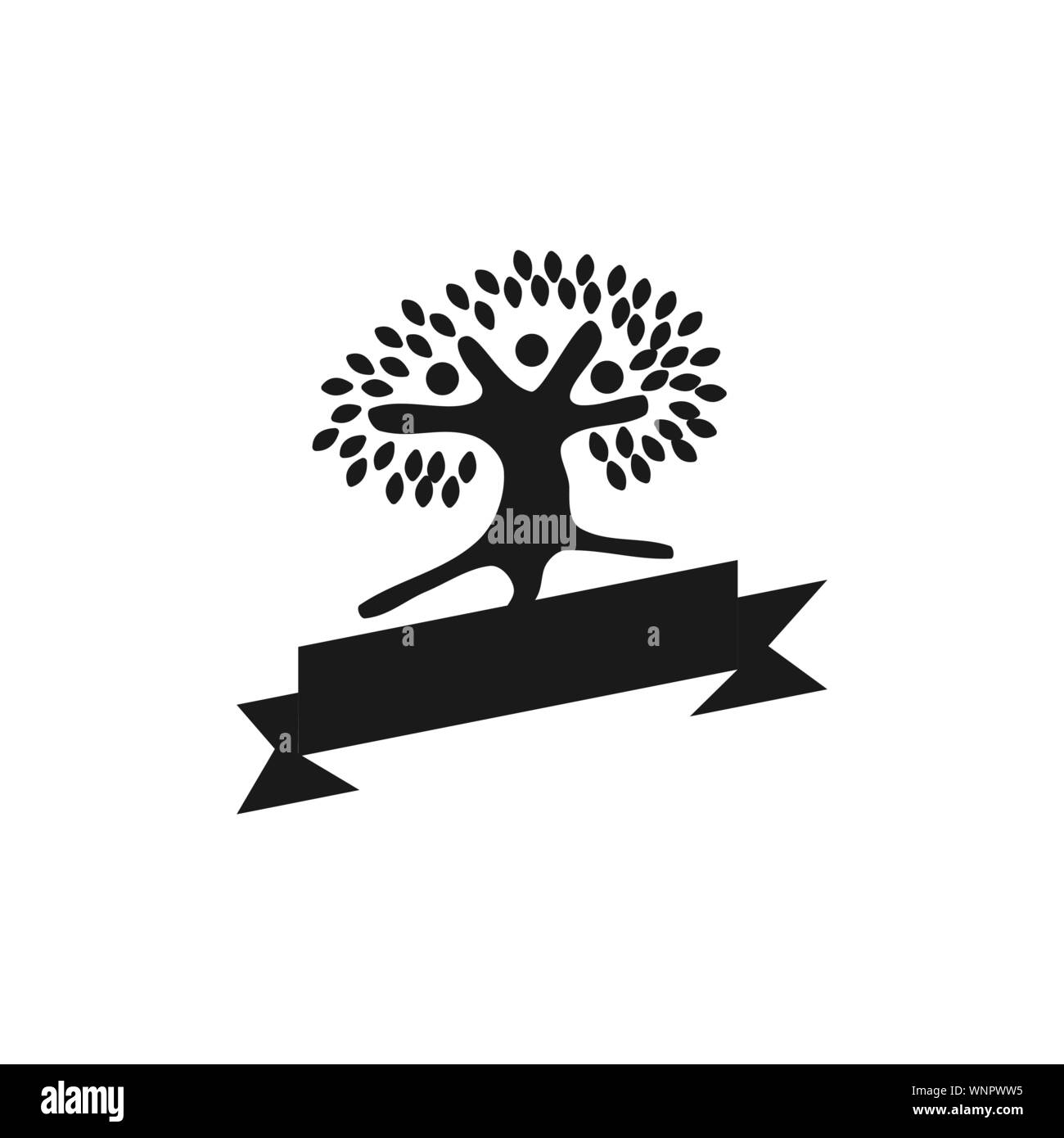 Commitment Teamwork Together Business Black Logo Illustration Vector ...
