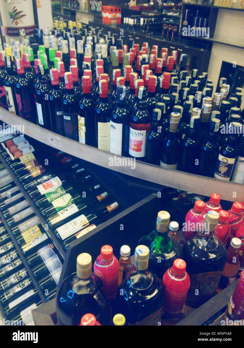 Bottles of alcohol hires stock photography and images Alamy