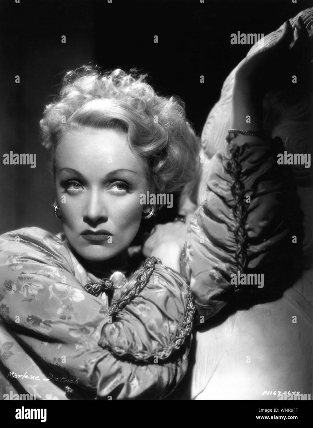 MARLENE DIETRICH 1947 Publicity Portrait Paramount Pictures Stock Photo ...