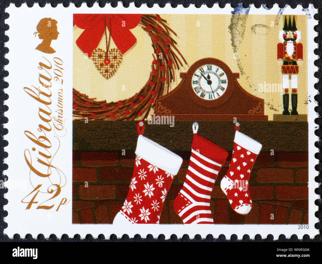 Postage or Passport Stamp Stocking