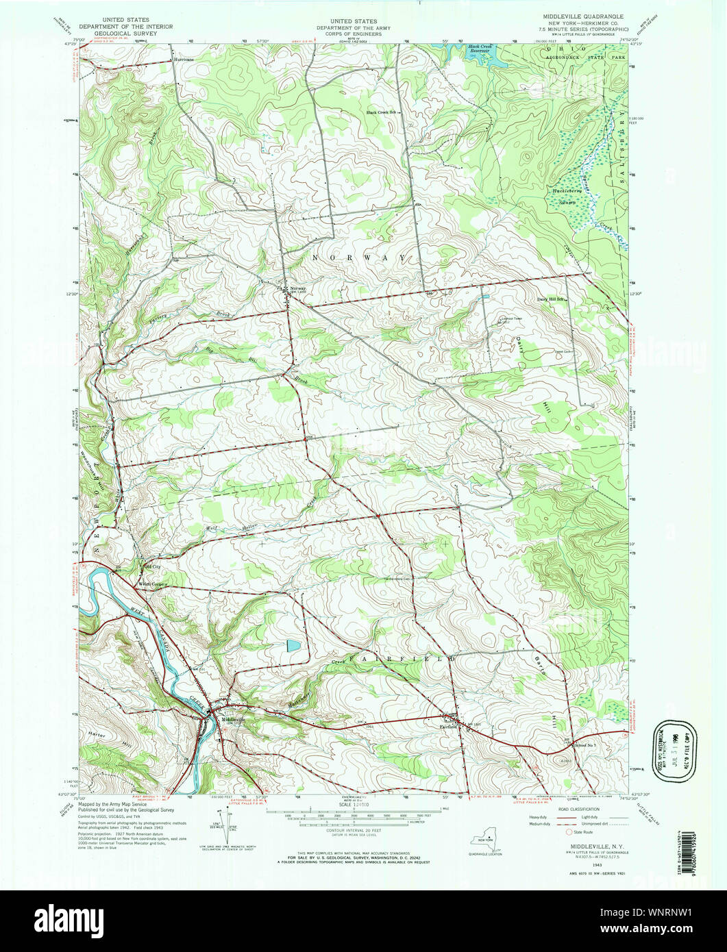 Middleville map hires stock photography and images Alamy