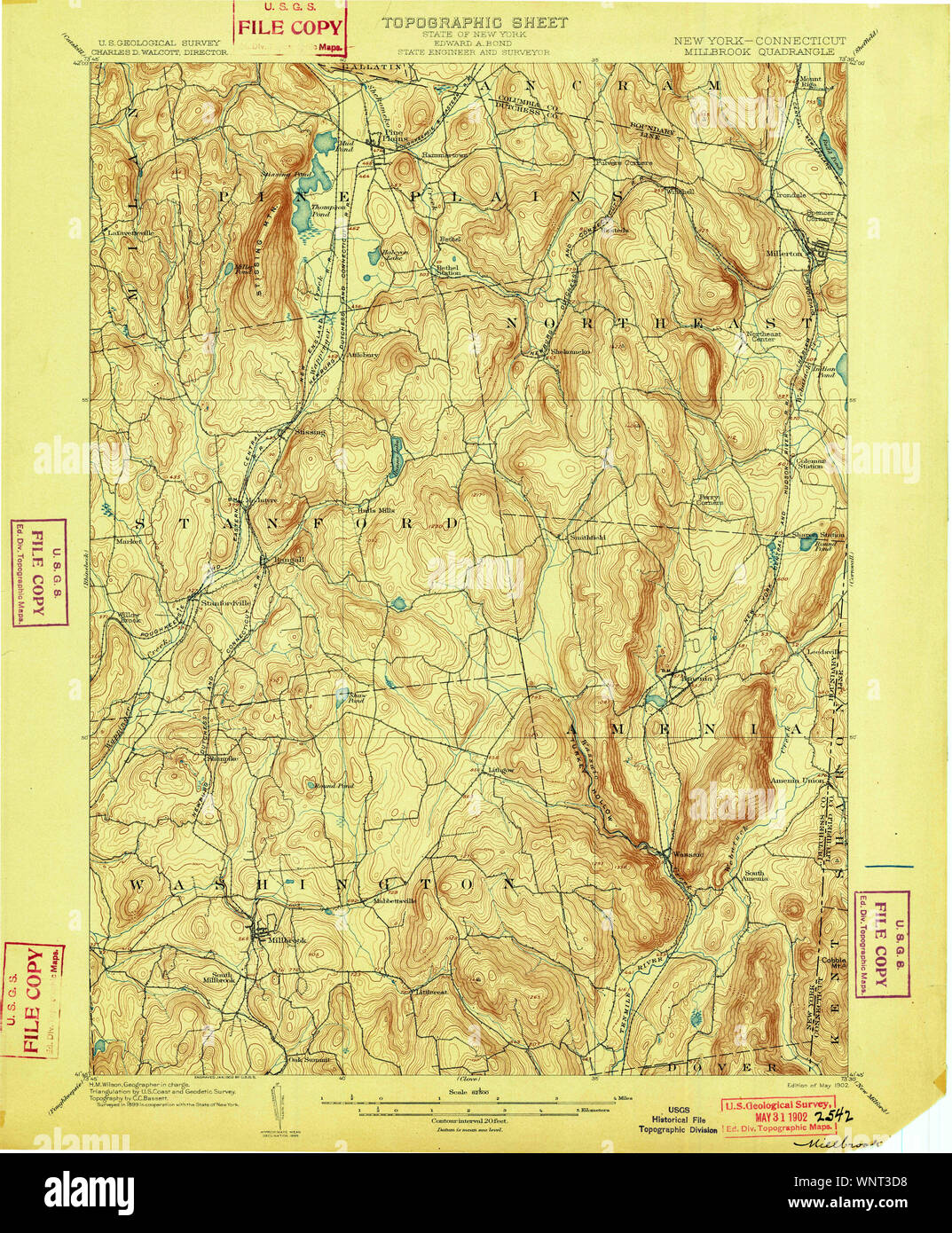 New York NY Millbrook 144176 1902 62500 Restoration Stock Photo Alamy