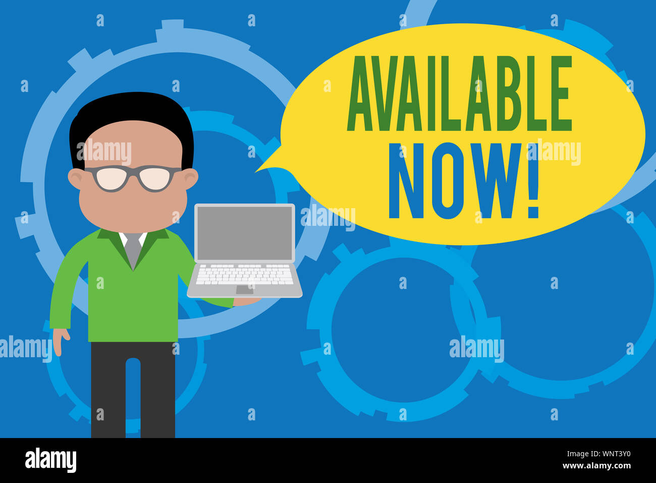 Word writing text Available Now. Business photo showcasing you can find ...