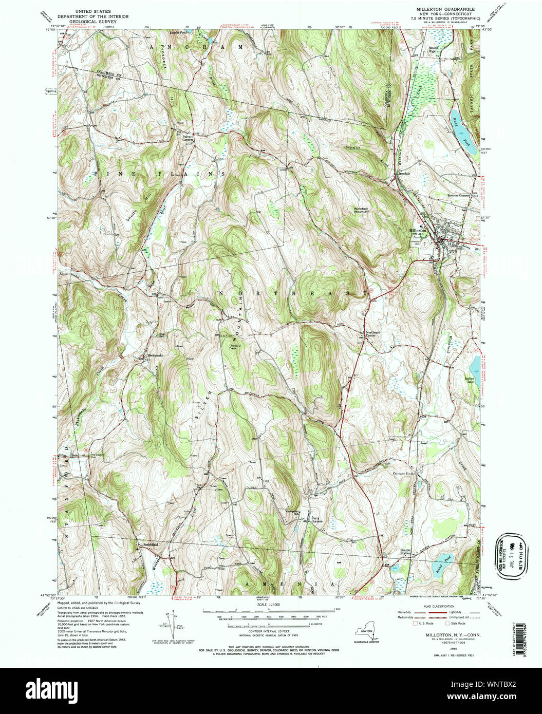 New York NY Millerton 137452 1955 24000 Restoration Stock Photo Alamy