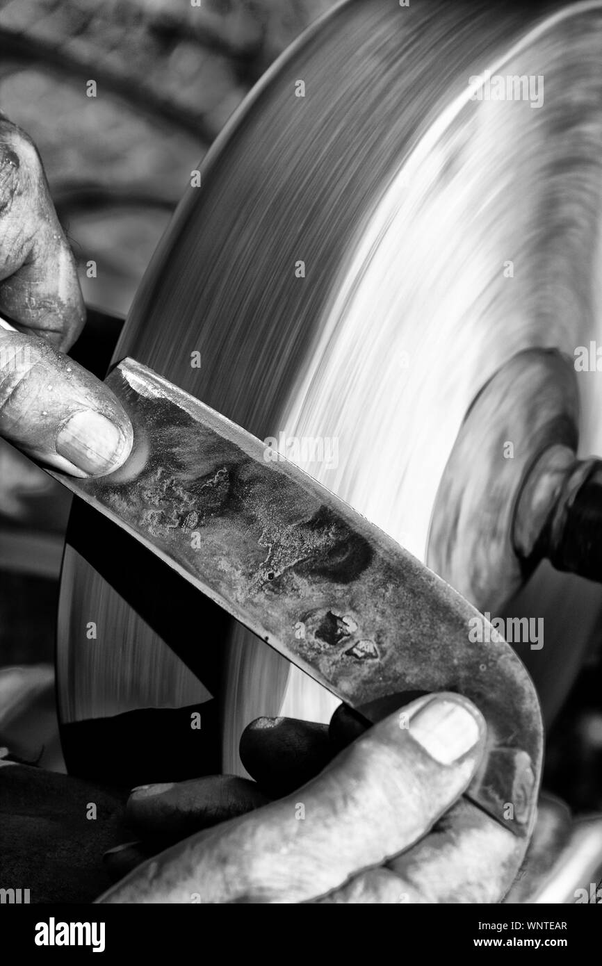 Sharpening metal machine hires stock photography and images Alamy
