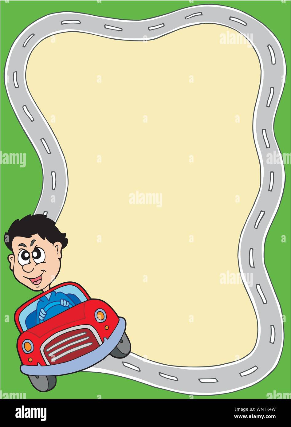 Crazy man driving car hi-res stock photography and images - Alamy