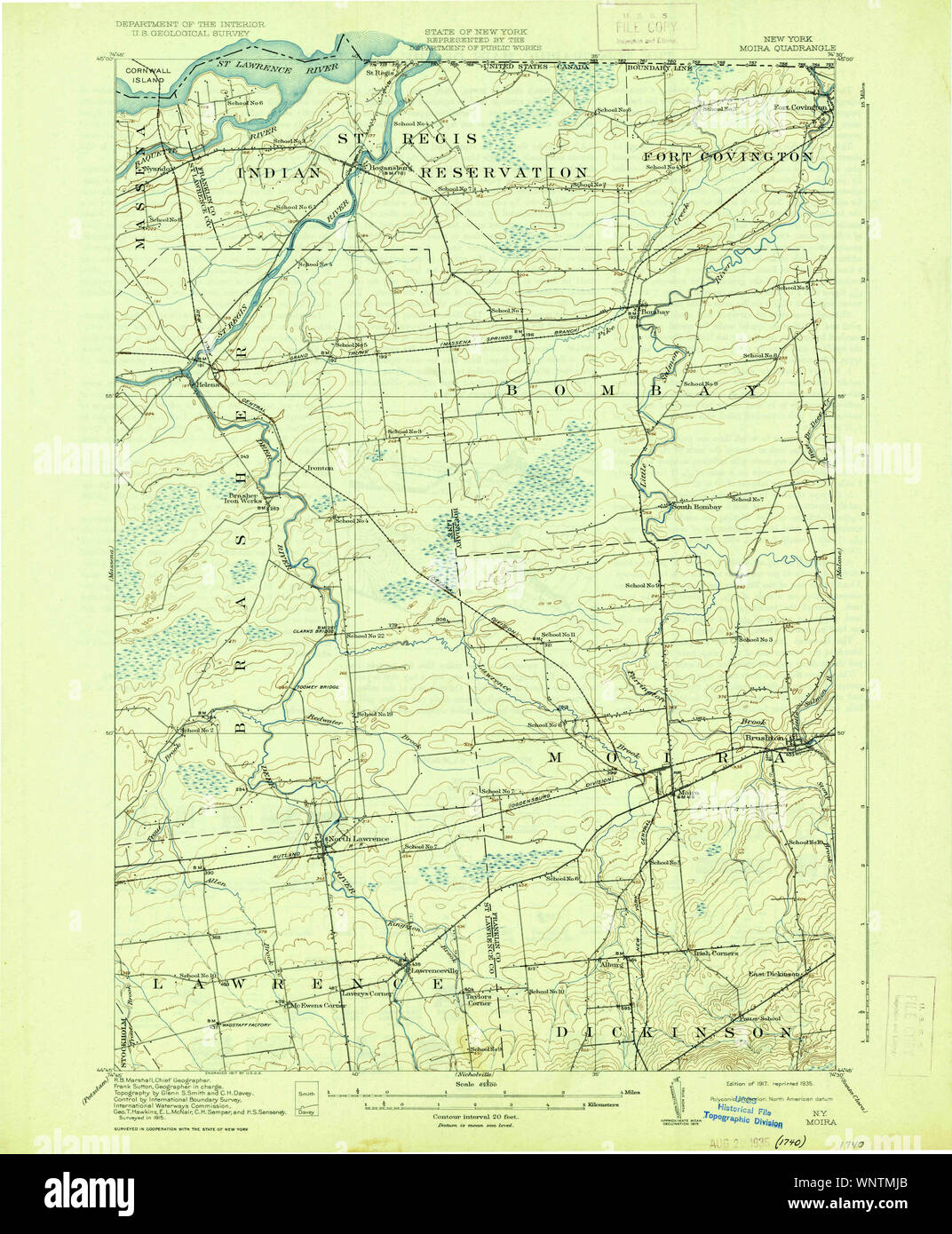 Moira new york map hires stock photography and images Alamy