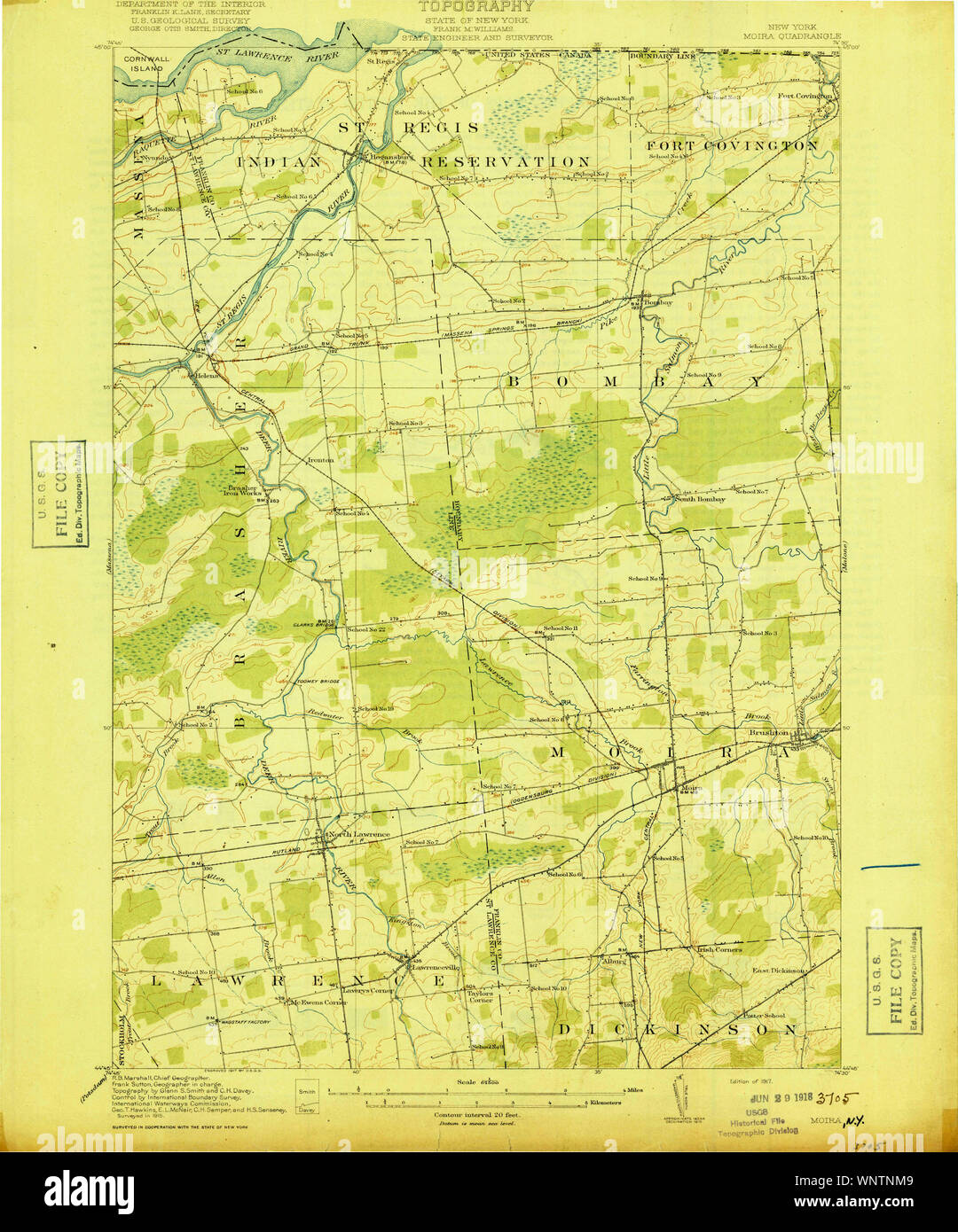 Moira new york map hires stock photography and images Alamy