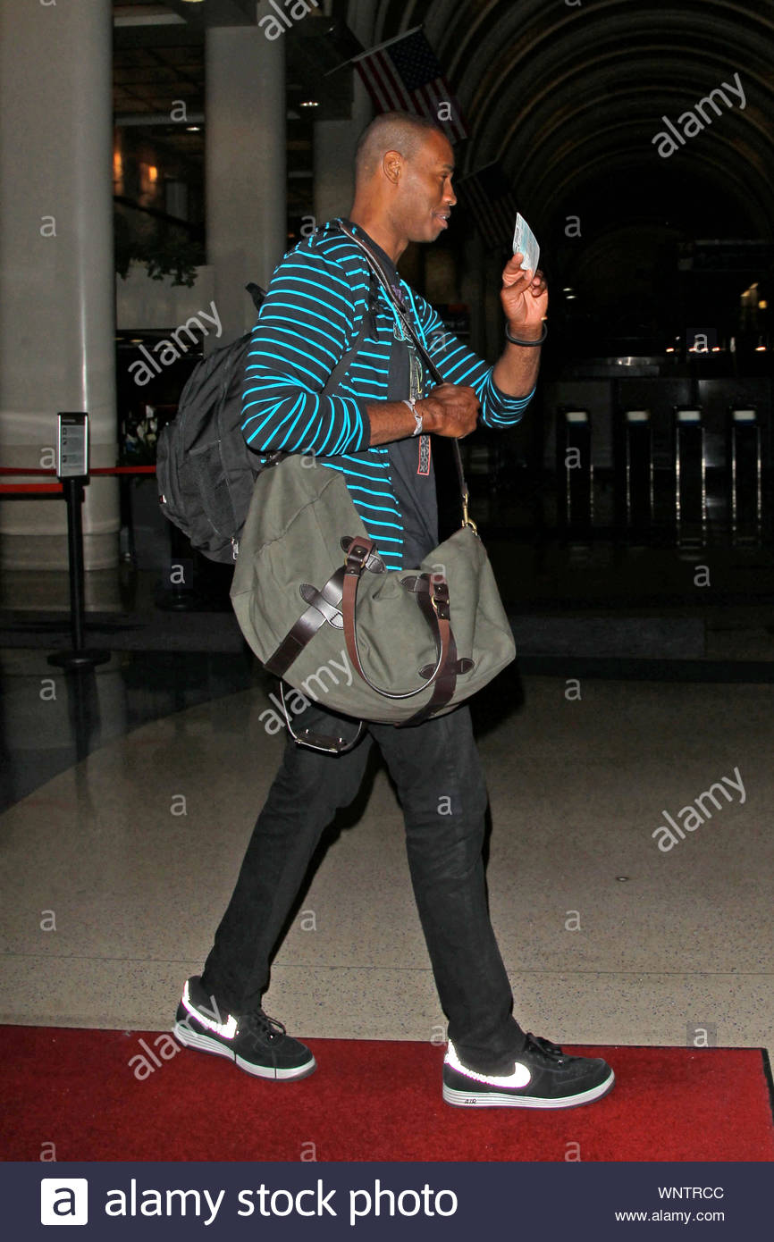 Los Angeles Ca Jason Collins Has A Boarding Pass In Hand As He