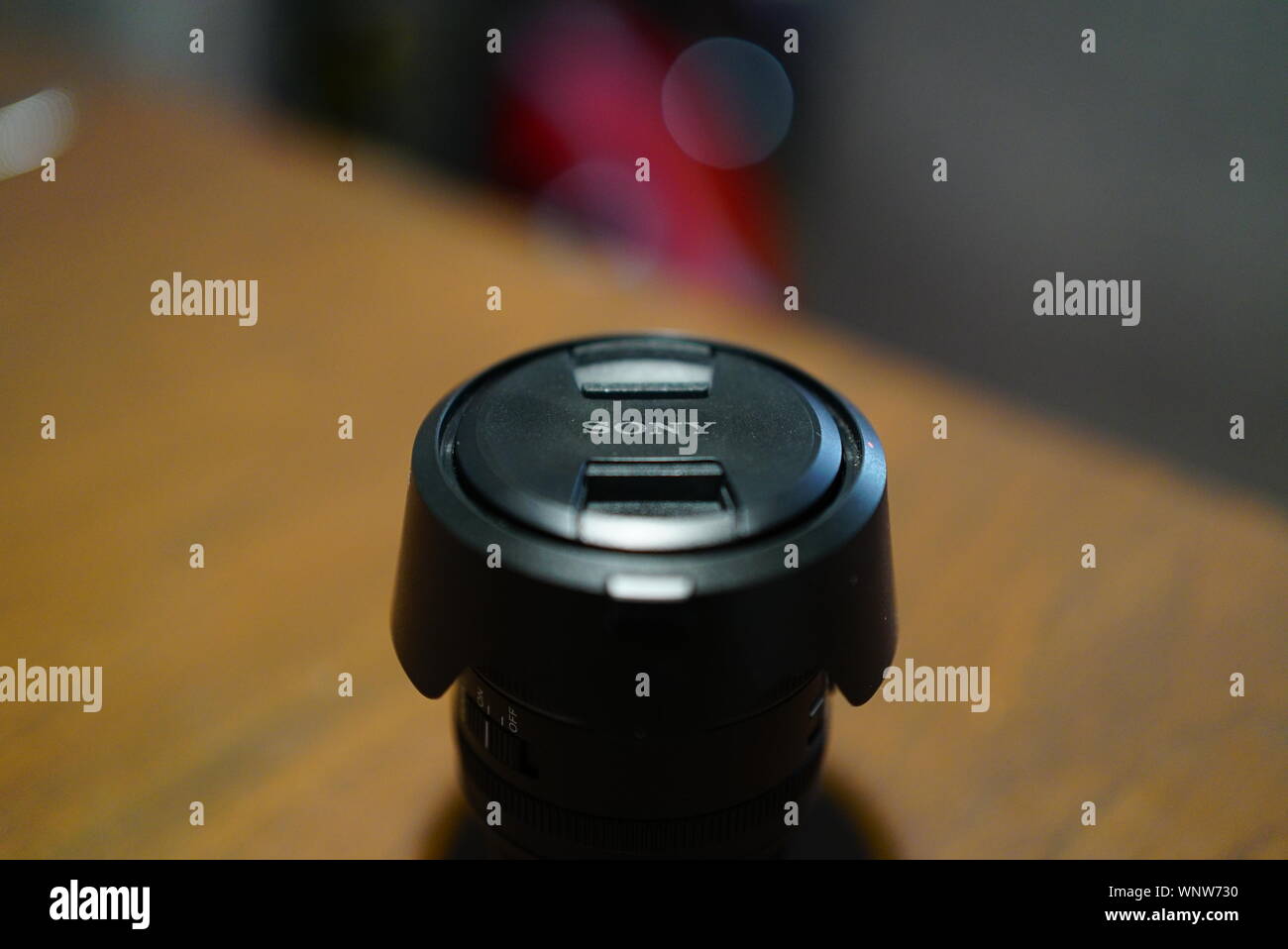 Sony Len Stock Photo