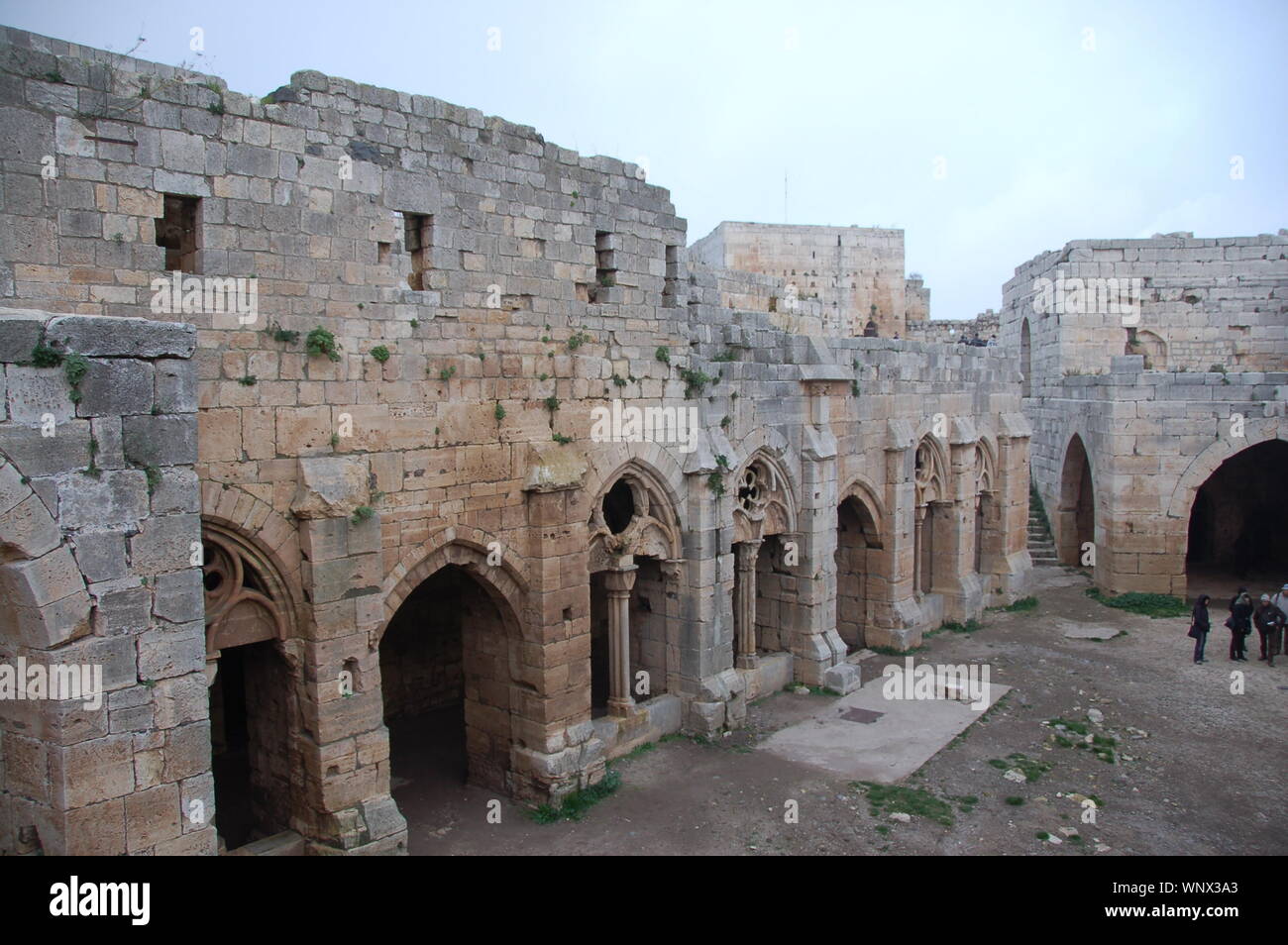 The Krak des Chevaliers Stock Photo Alamy