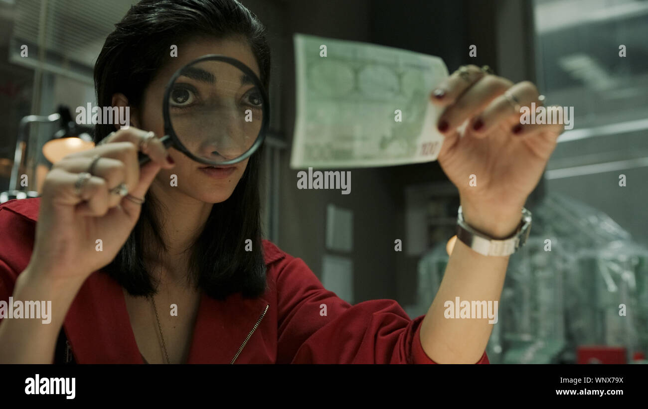 Alba Flores, "Money Heist" (Aka La casa de papel) Part 2 (2018) Photo  Credit: Netflix / The Hollywood Archive Stock Photo - Alamy