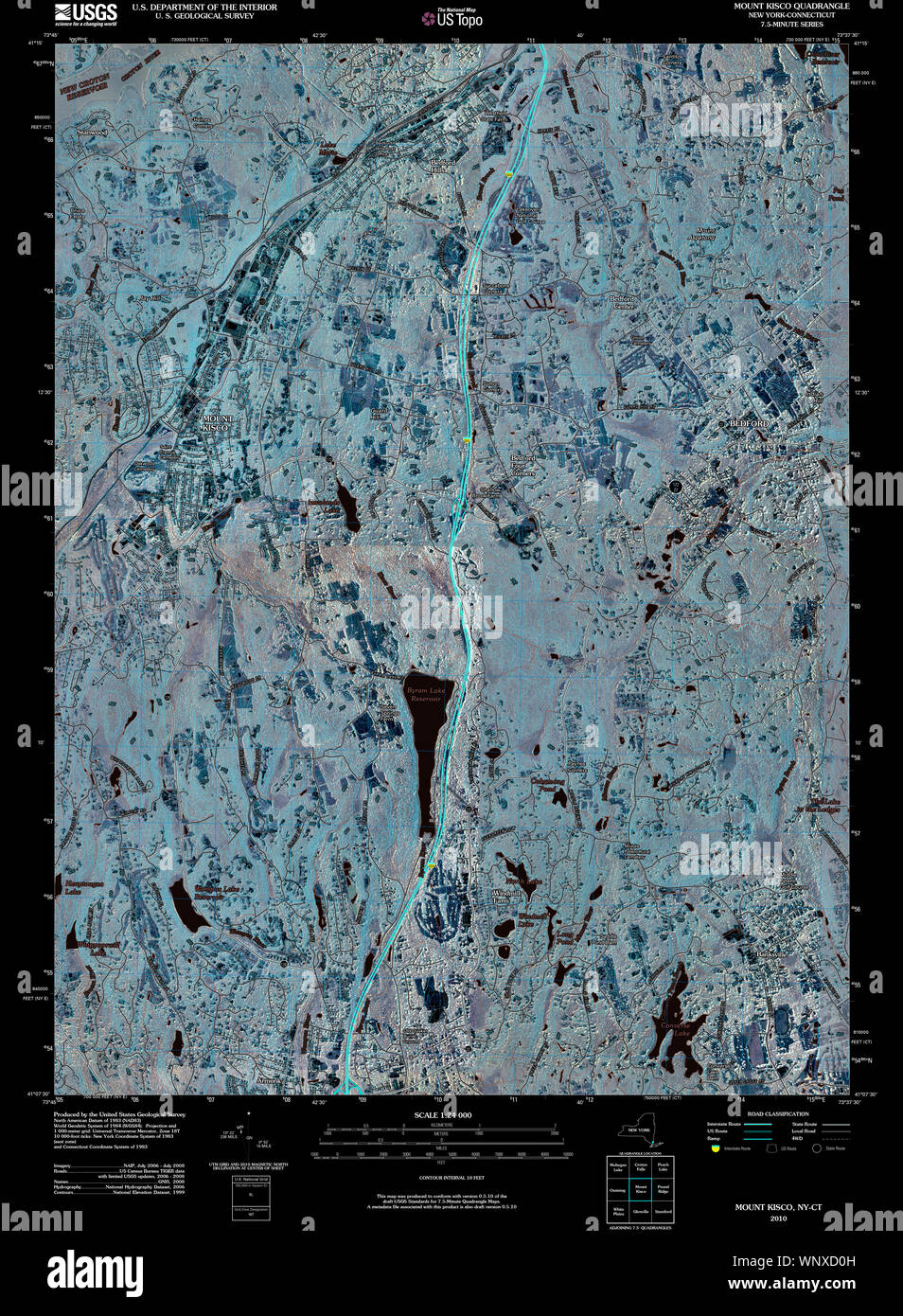 Map of mount kisco hires stock photography and images Alamy