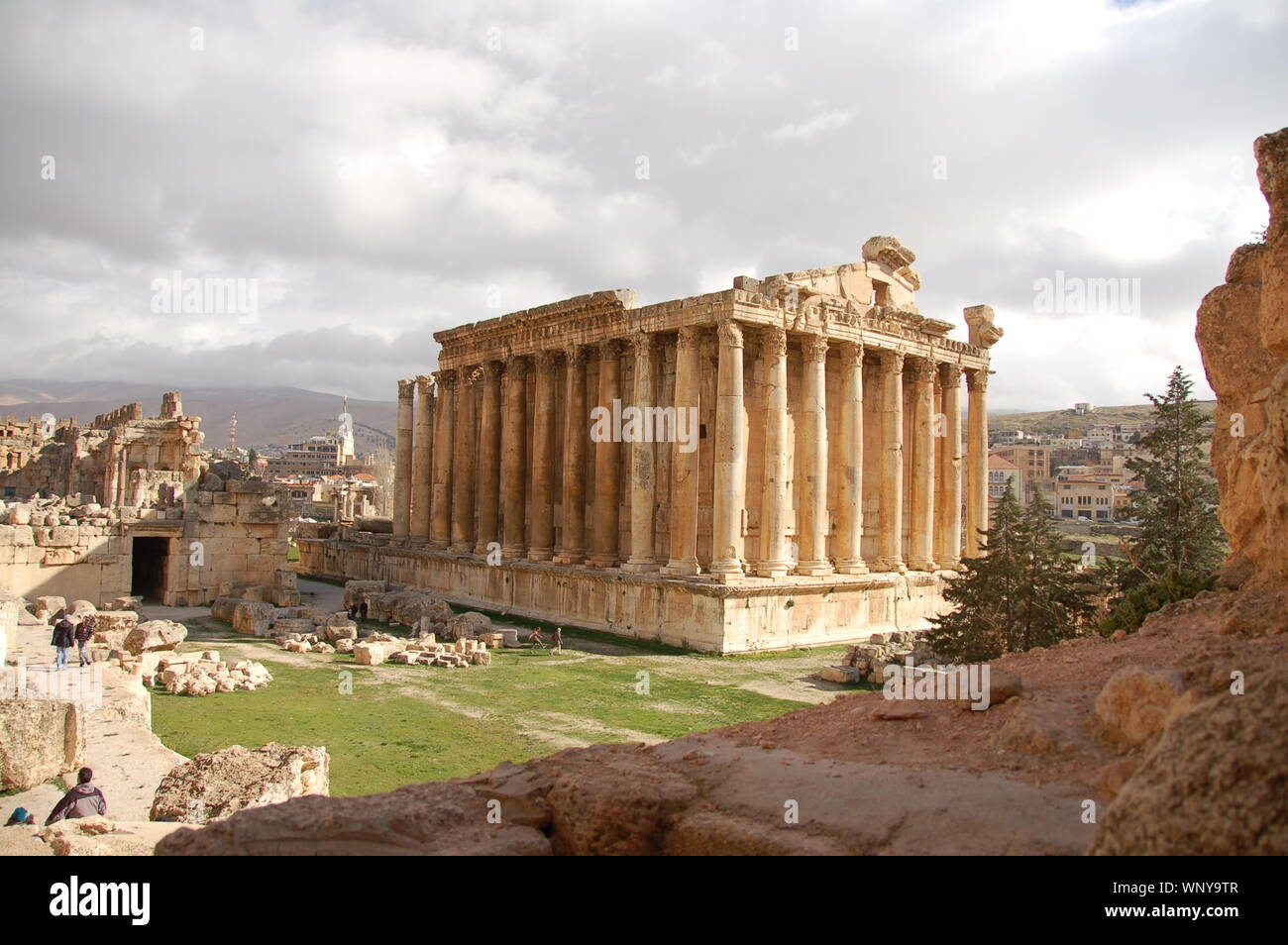 The site of Baalbek Stock Photo - Alamy