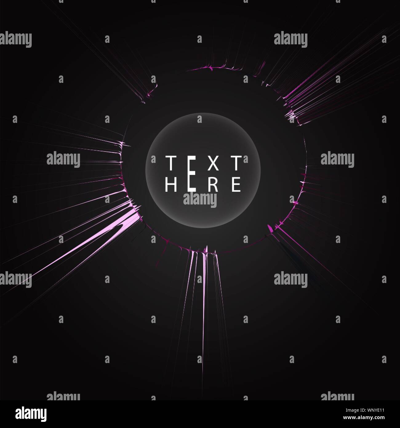 Creative vector lines and abstract art circle designs Stock Vector ...