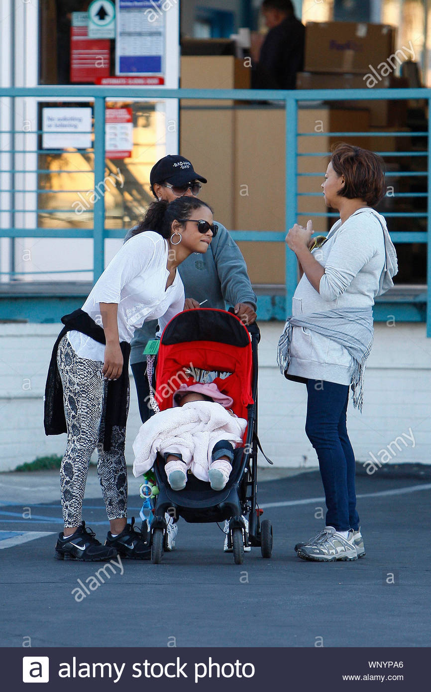 christina milian stroller