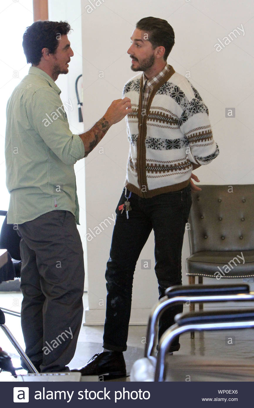 Los Angeles Ca Shia Labeouf Got A Haircut And Dyed His Hair A Lighter Shade This